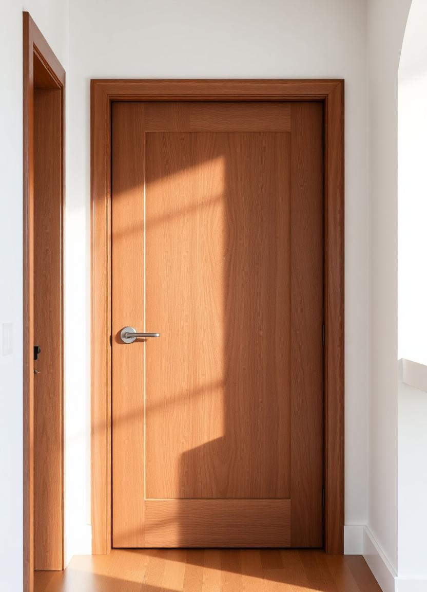 Ensemble portes bois massif