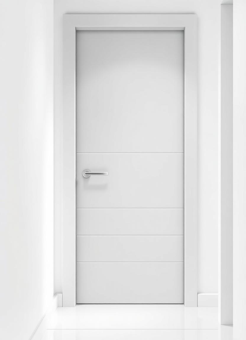 Des portes d'intérieur pour chaque pièce.